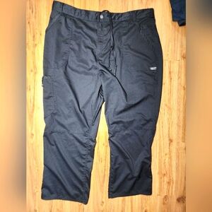Cherokee Workwear Revolution Scrub Pants Black 2XL Tall  Women’s Medical Uniform